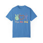 Peace Love Jesus Unisex Garment-Dyed T-shirt