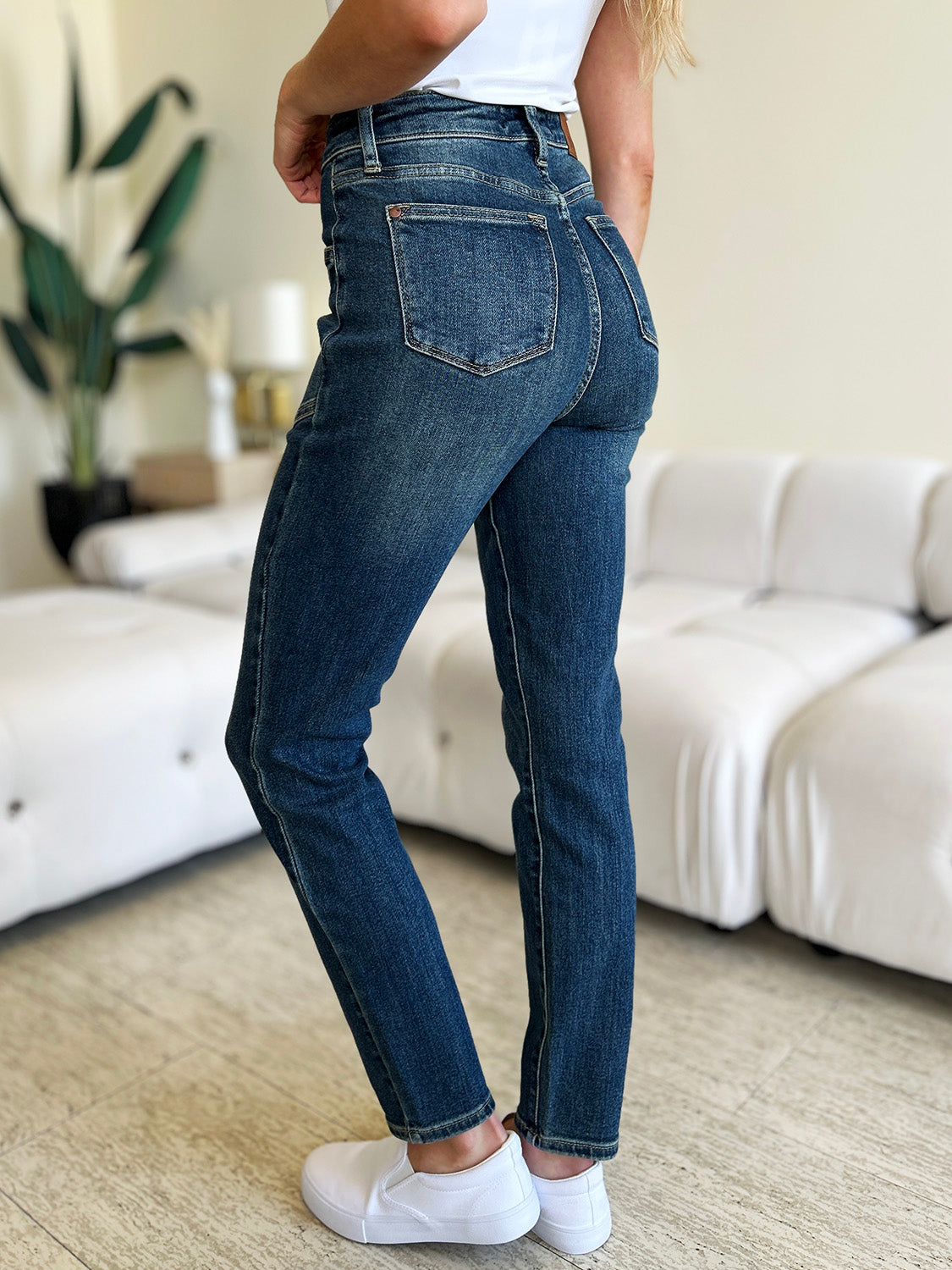 Judy Blue Full Size High Waist Skinny Jeans