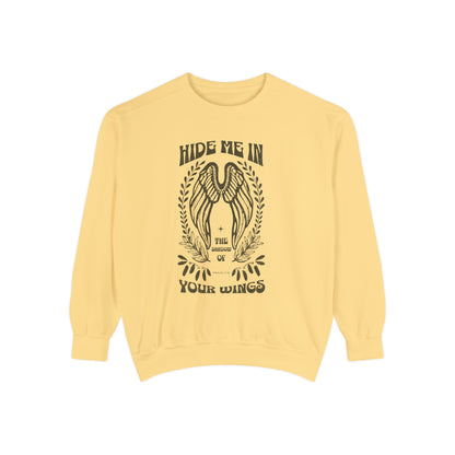 Hide Me Unisex Garment-Dyed Sweatshirt