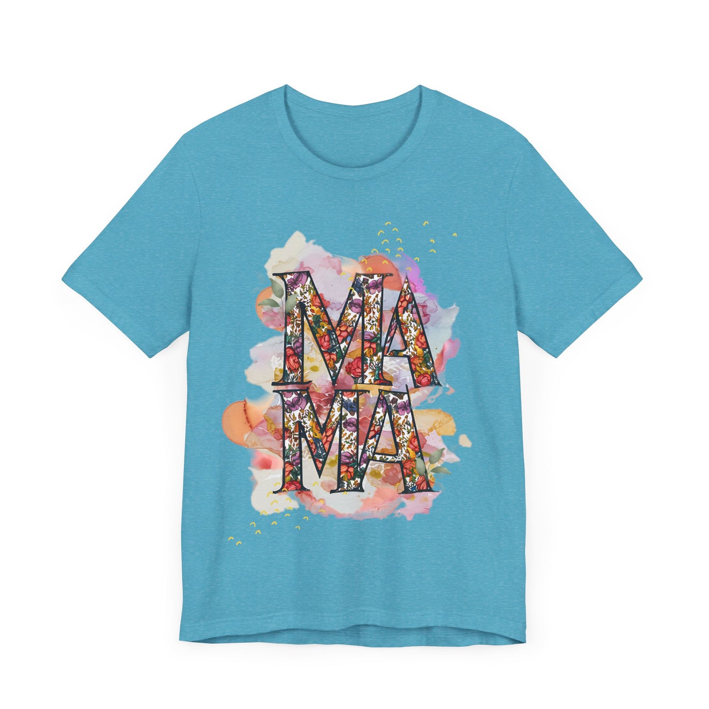 Floral Mama Unisex Jersey Short Sleeve Tee