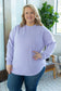 Vintage Wash Pullover - Lavender | Women's long Sleeve