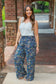 IN STOCK Presley Palazzo Pants - Navy Floral Mix