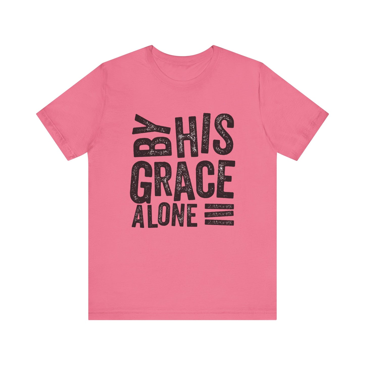 Saved by His Grace Unisex Jersey Short Sleeve Tee