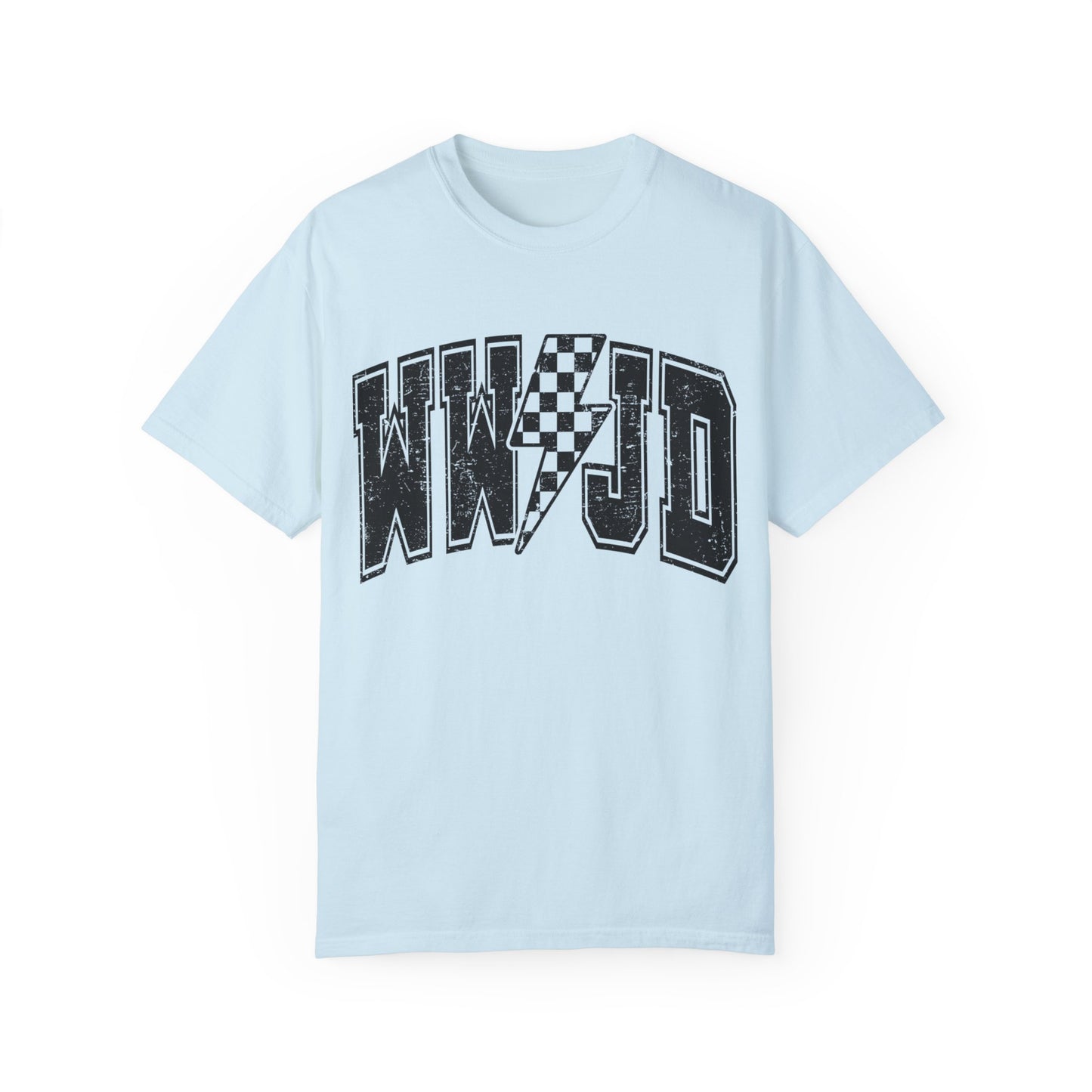 WWJD Unisex Garment-Dyed T-shirt