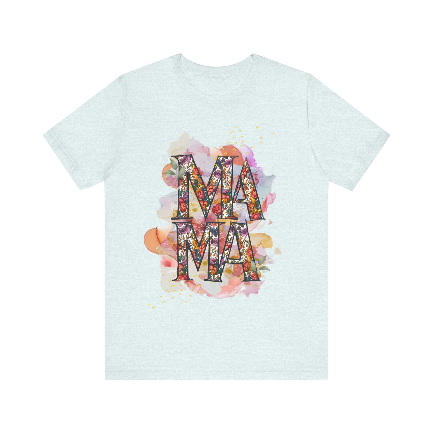 Floral Mama Unisex Jersey Short Sleeve Tee