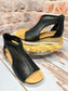 Gretchen Sandal in Black