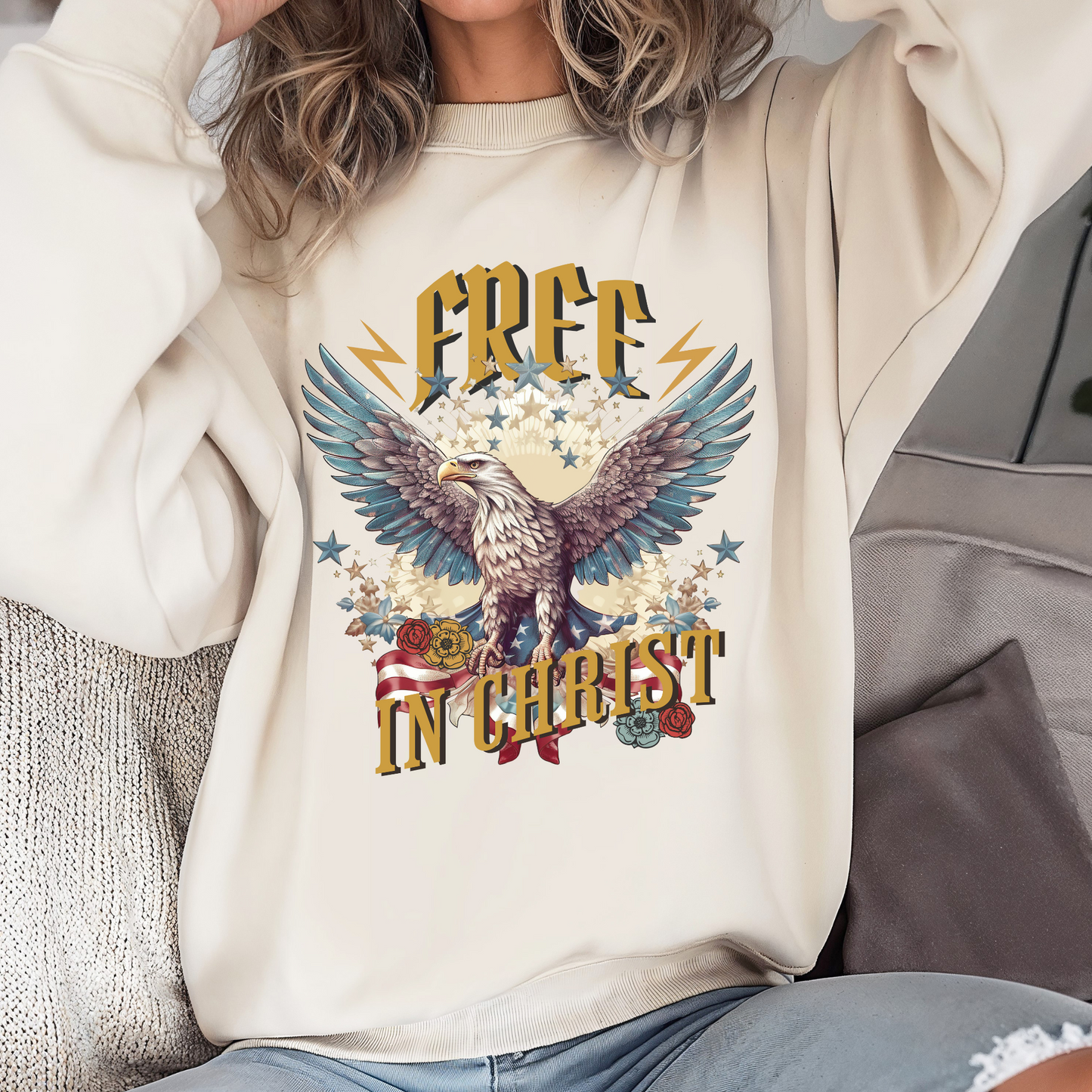 Free In Christ Sweatshirt