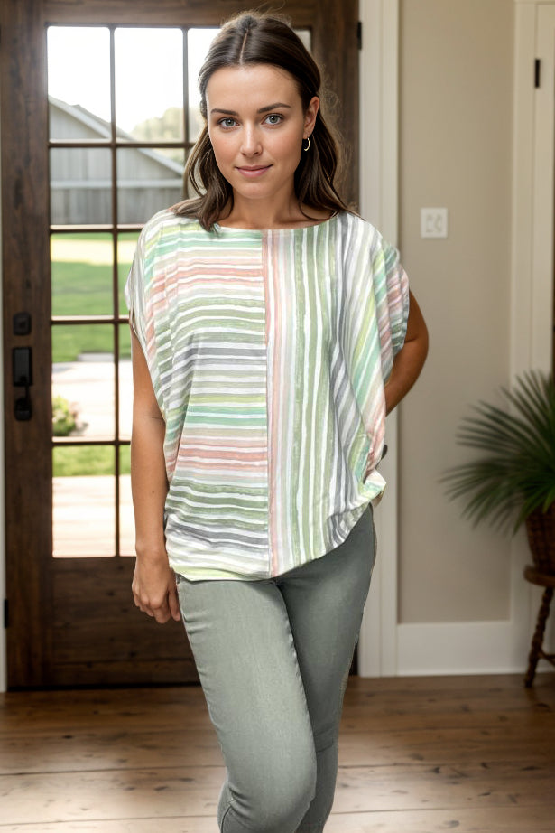 Striped Goddess - Dolman