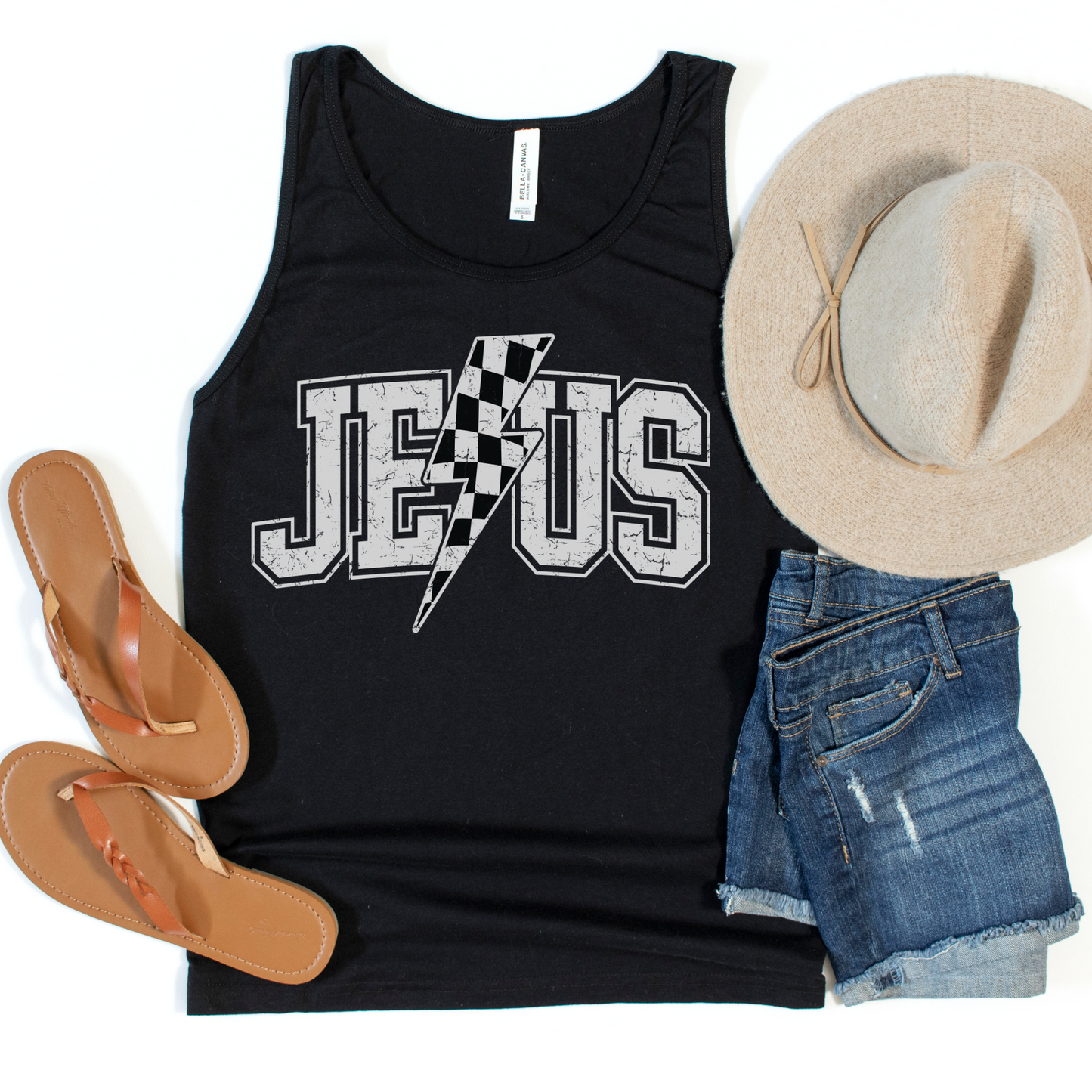 Jesus Unisex Jersey Tank