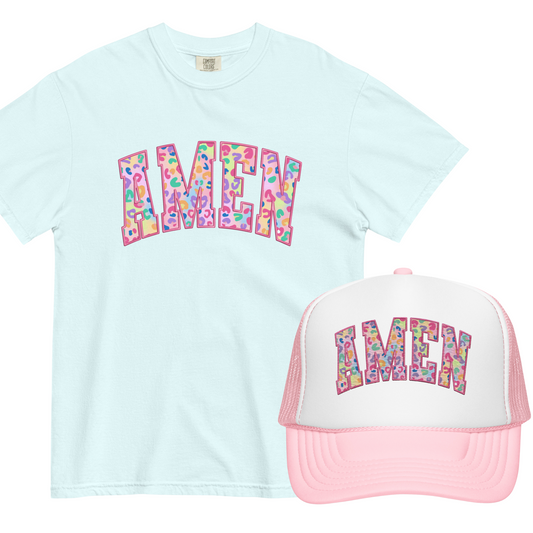 AMEN T-shirt / Trucker Hat Bundle