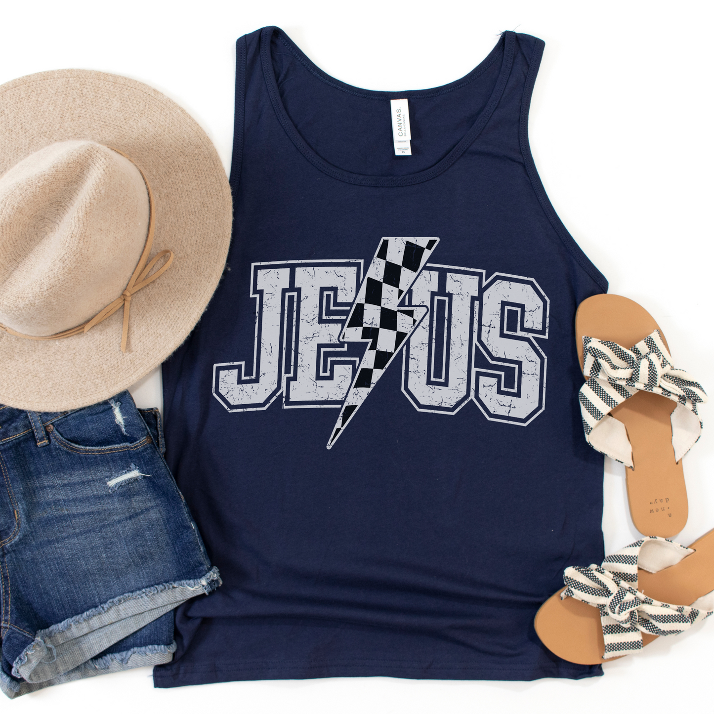 Jesus Unisex Jersey Tank