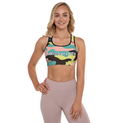 Fueled by Faith Padded Sports Bra