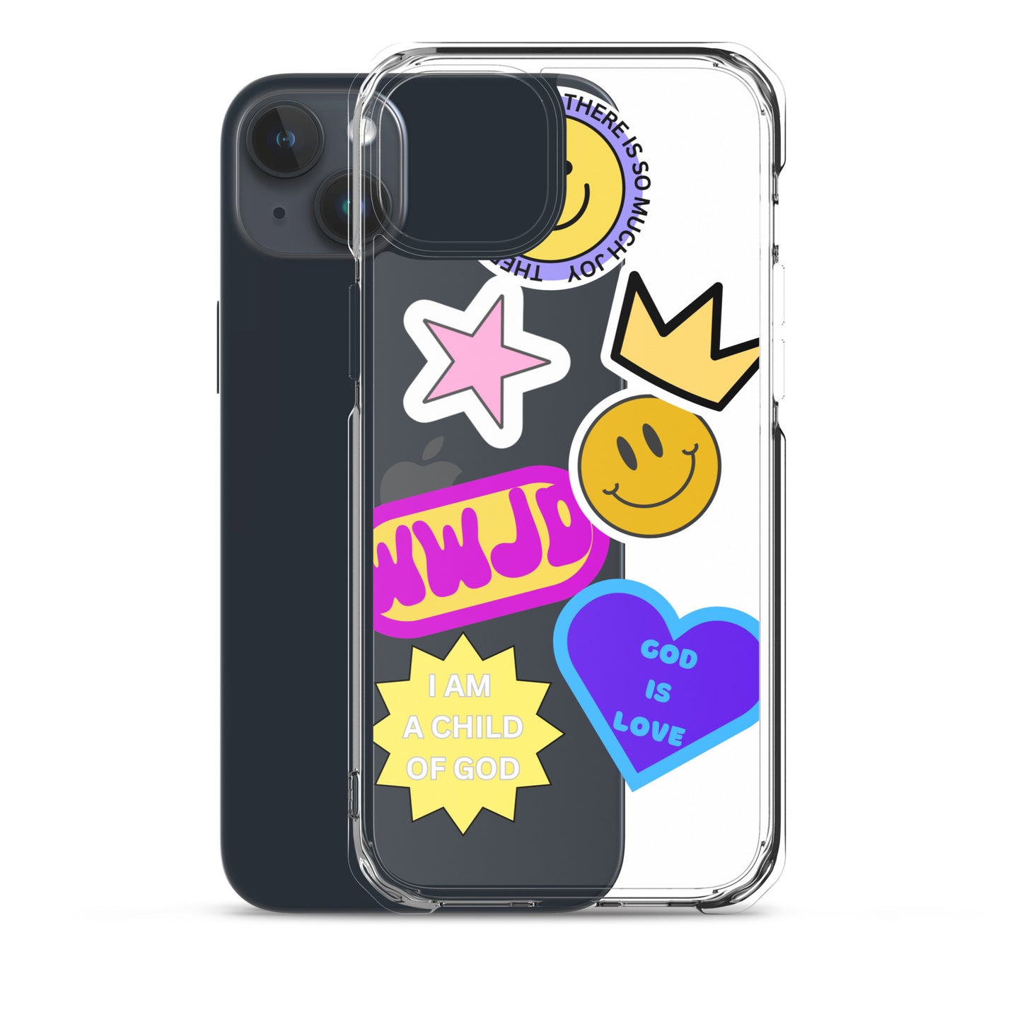 FAITH Sticker Collage Clear Case for iPhone®