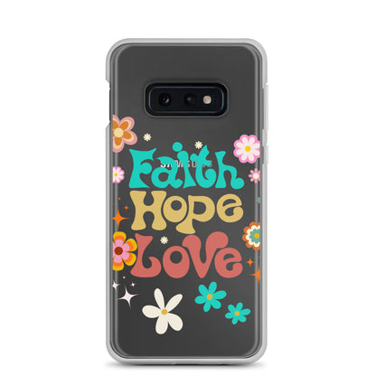 Faith Hope Love Clear Case for Samsung®