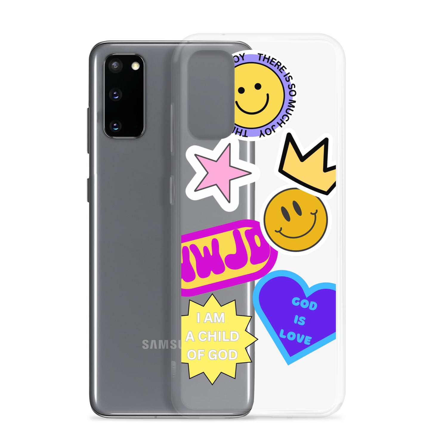 FAITH Sticker Collage Clear Case for Samsung®
