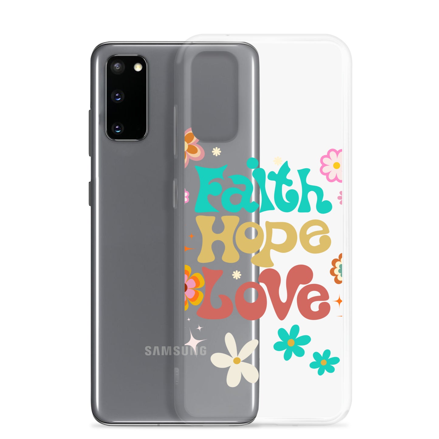 Faith Hope Love Clear Case for Samsung®