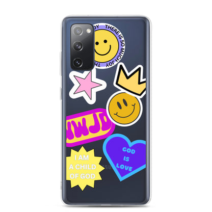 FAITH Sticker Collage Clear Case for Samsung®