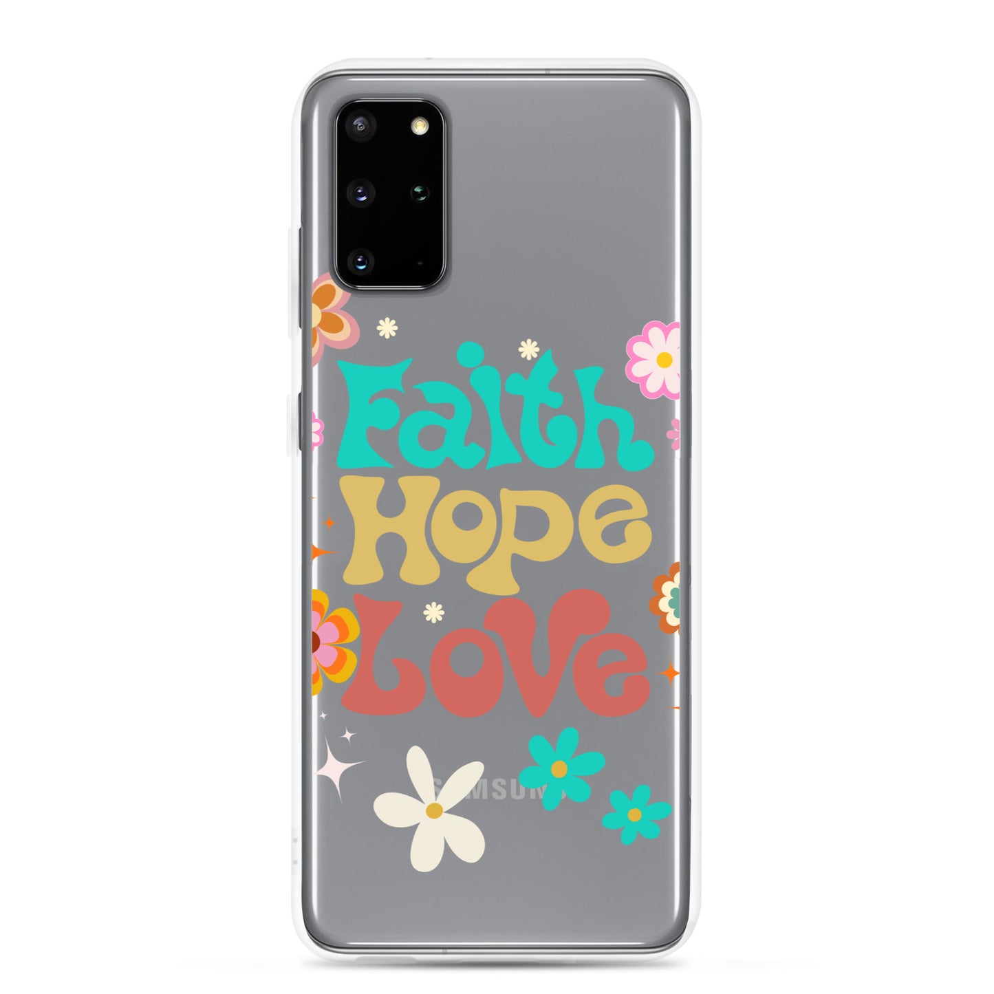 Faith Hope Love Clear Case for Samsung®