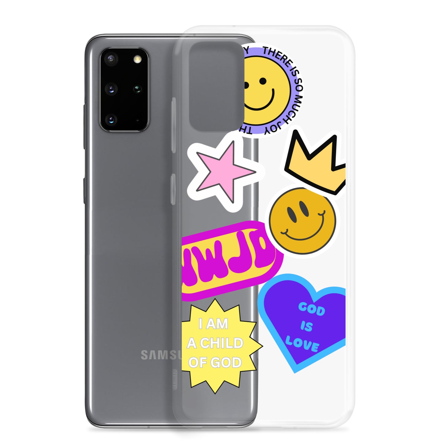 FAITH Sticker Collage Clear Case for Samsung®