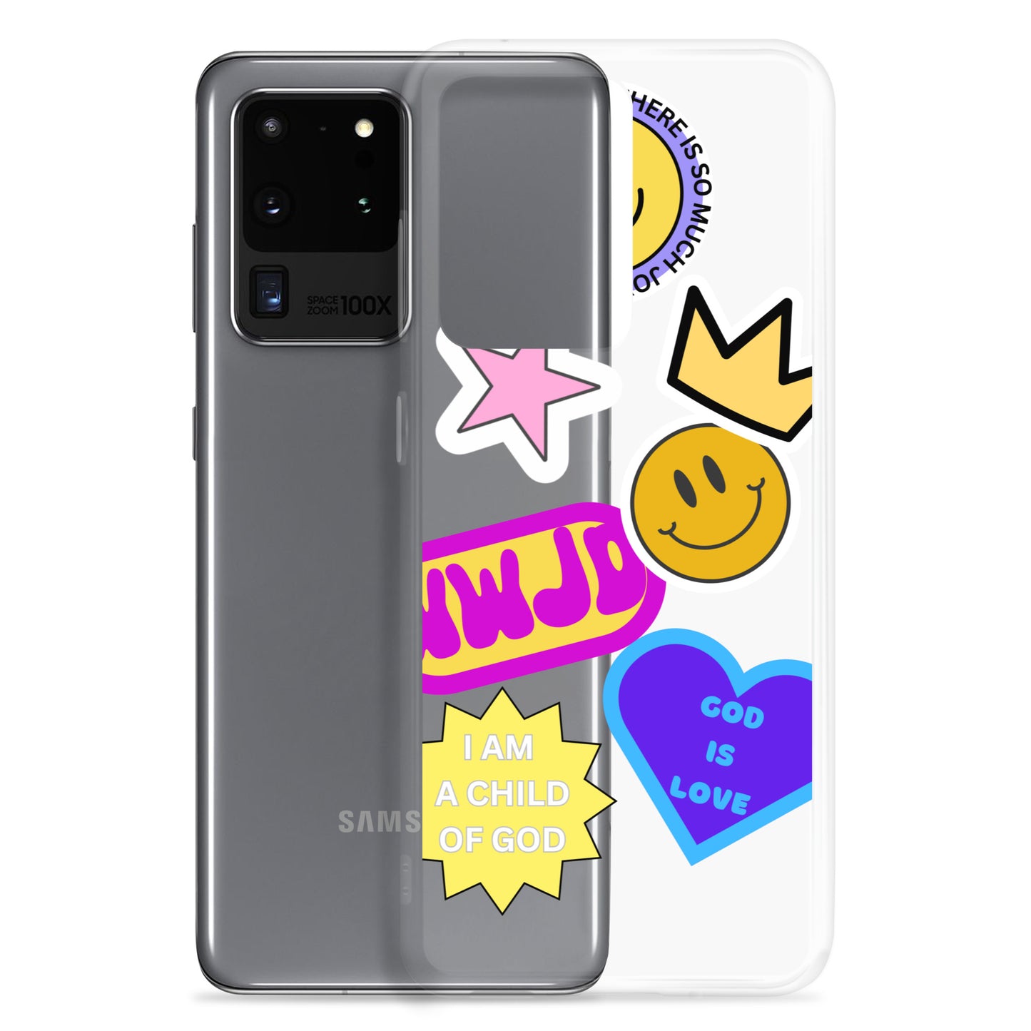 FAITH Sticker Collage Clear Case for Samsung®