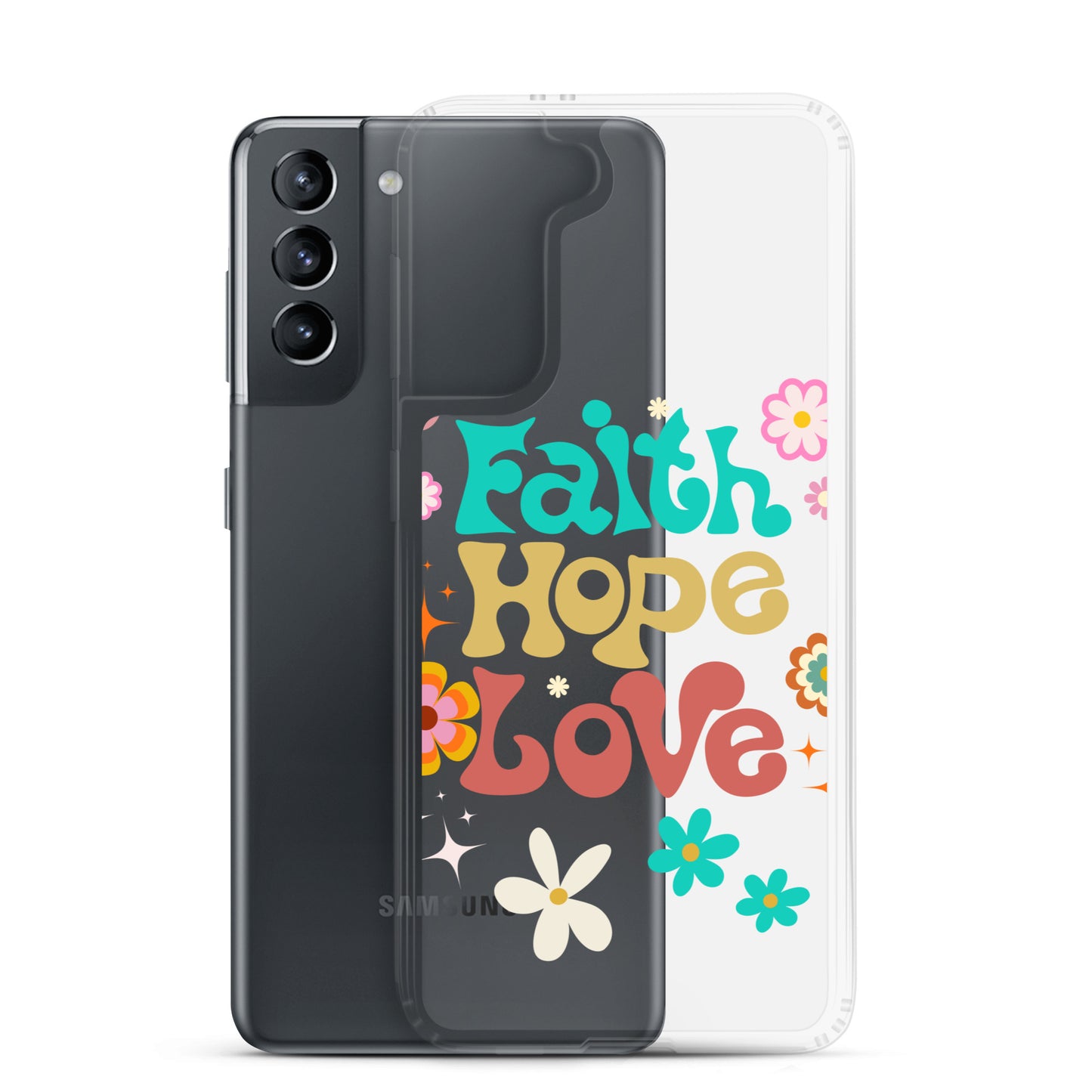 Faith Hope Love Clear Case for Samsung®