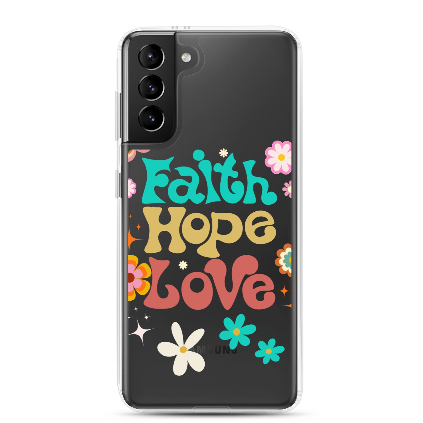 Faith Hope Love Clear Case for Samsung®