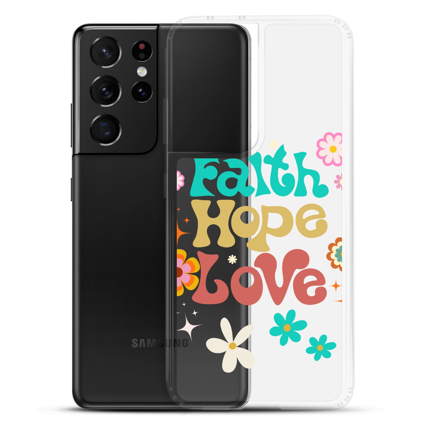 Faith Hope Love Clear Case for Samsung®