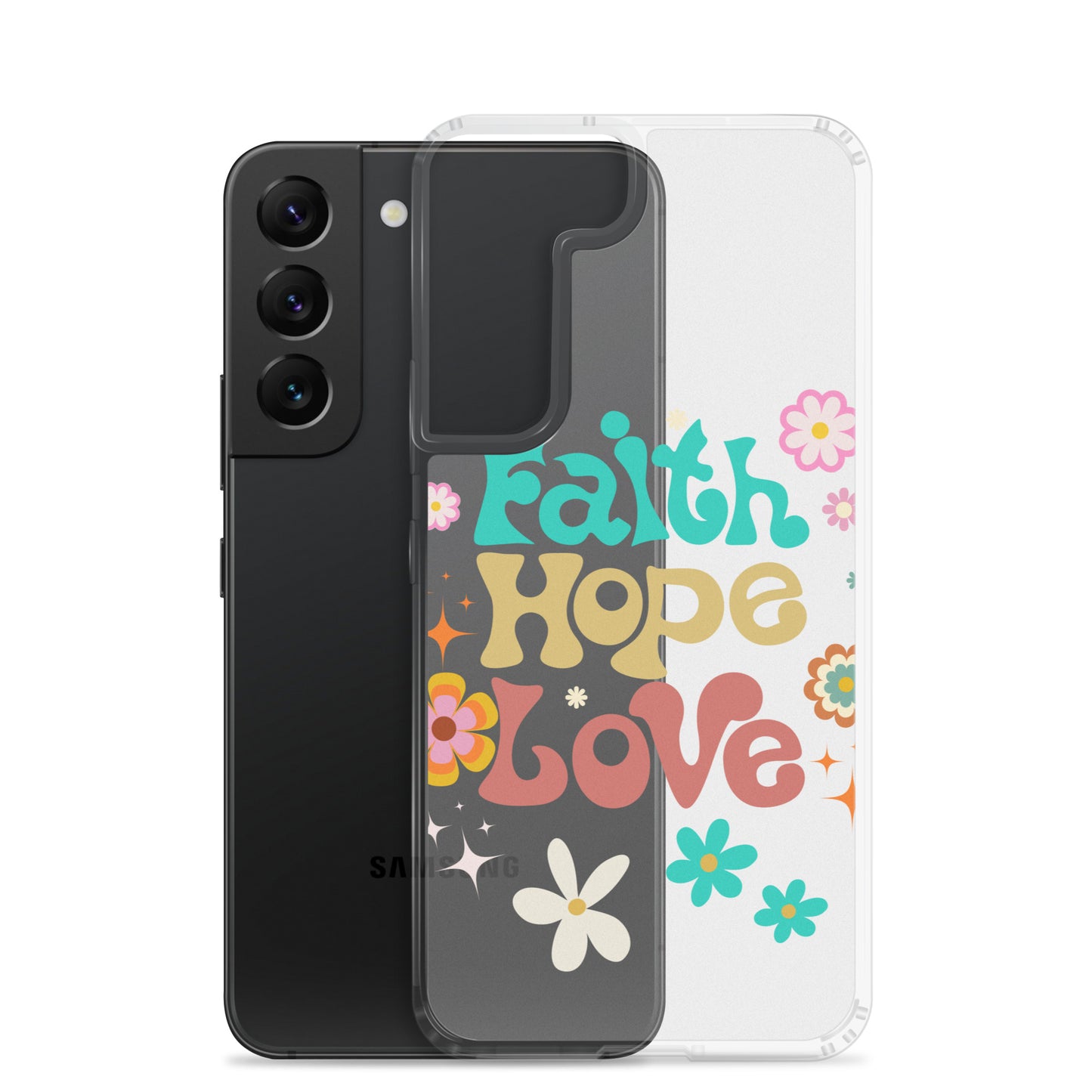 Faith Hope Love Clear Case for Samsung®