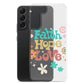 Faith Hope Love Clear Case for Samsung®