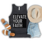 Elevate Your Faith Unisex Jersey Tank