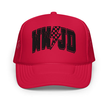 WWJD Foam trucker hat