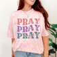 Pray x 3 Unisex Color Blast T-Shirt