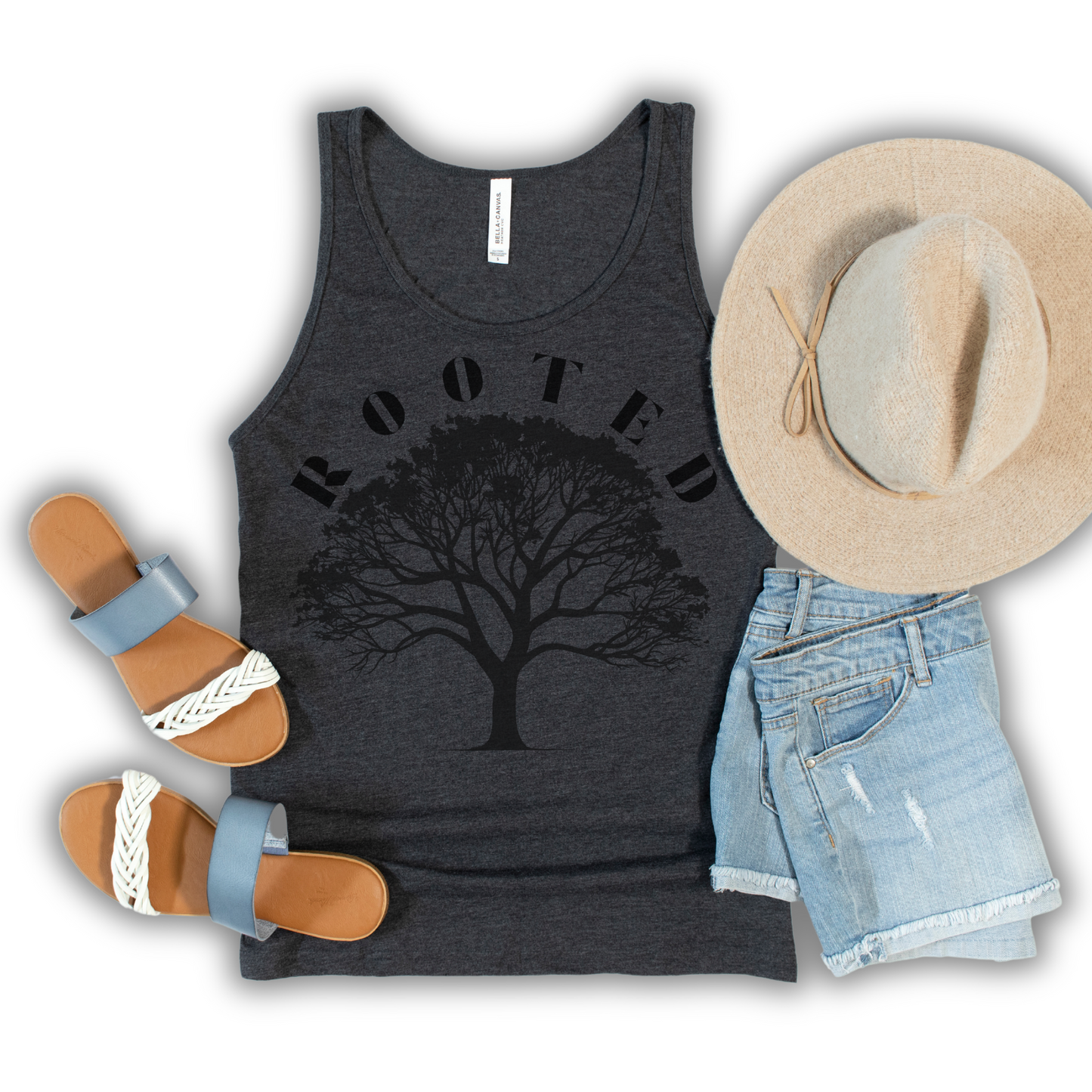 Rooted Unisex Jersey Tank