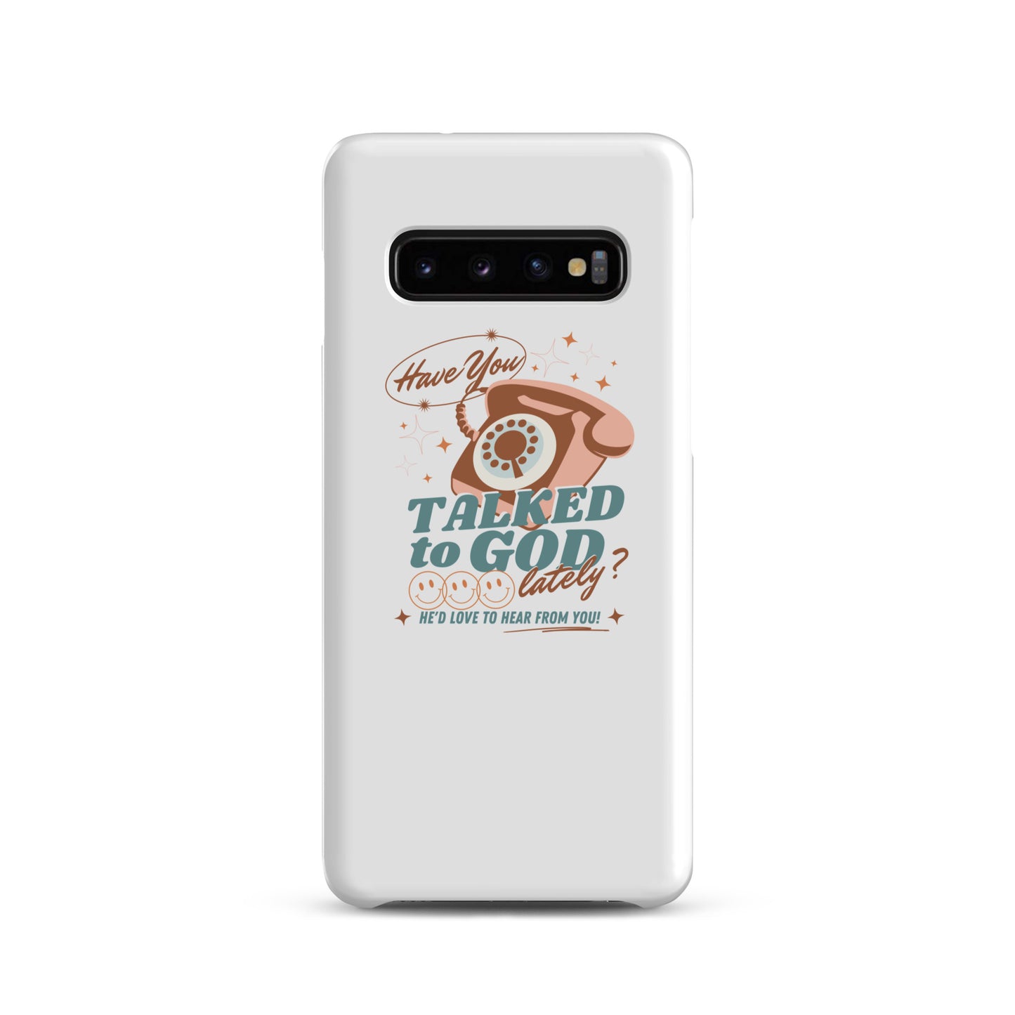 Have you Talked to God Snap case for Samsung®