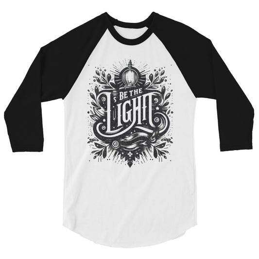 Be the Light 3/4 sleeve raglan shirt
