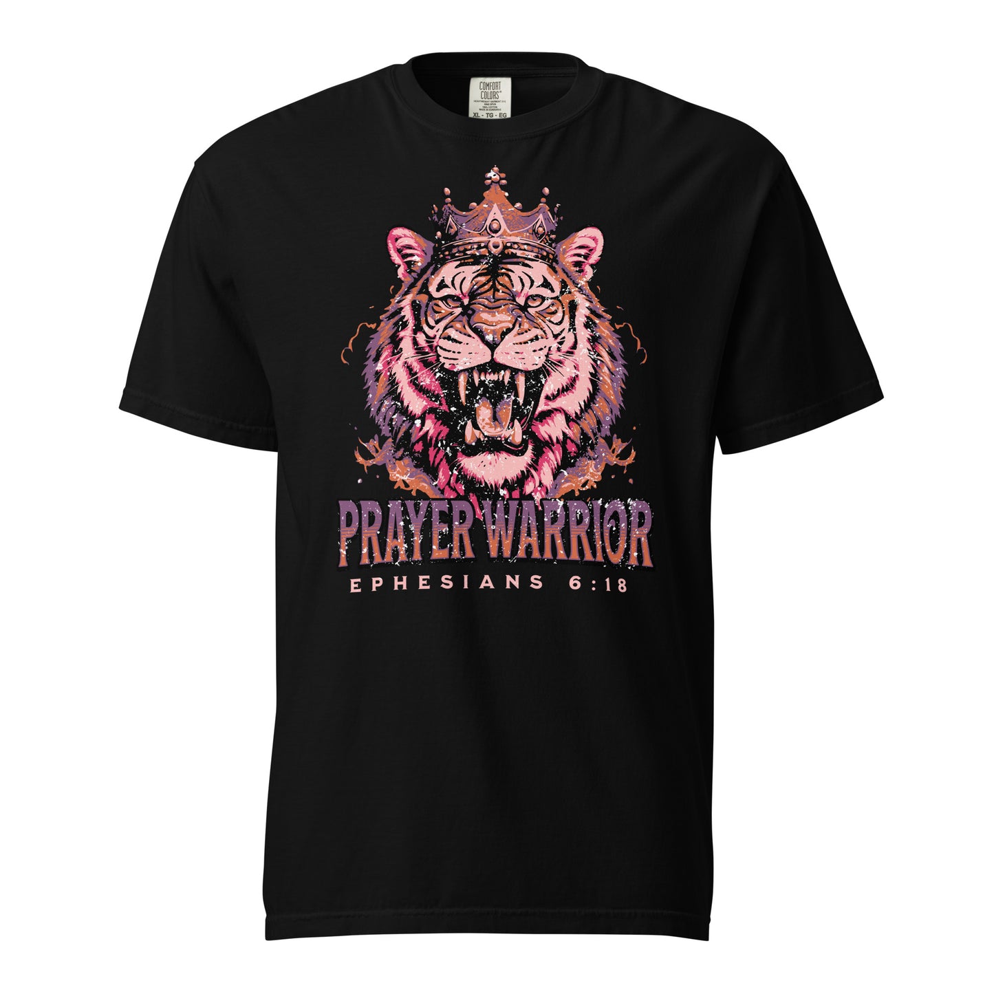 Prayer Warrior Unisex garment-dyed heavyweight t-shirt