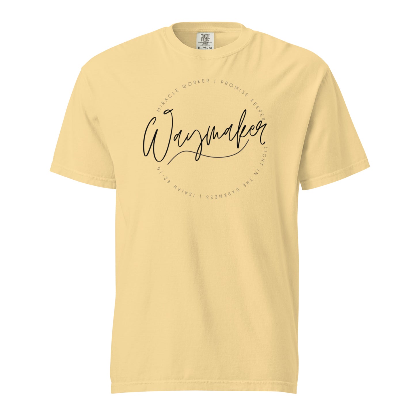 Waymaker Unisex garment-dyed heavyweight t-shirt