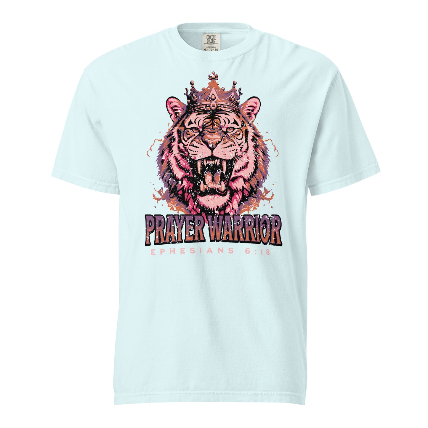 Prayer Warrior Unisex garment-dyed heavyweight t-shirt