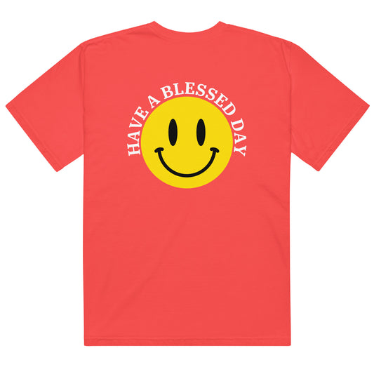 Have a Blessed Day Unisex garment-dyed heavyweight t-shirt