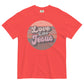 Love like Jesus Unisex garment-dyed heavyweight t-shirt