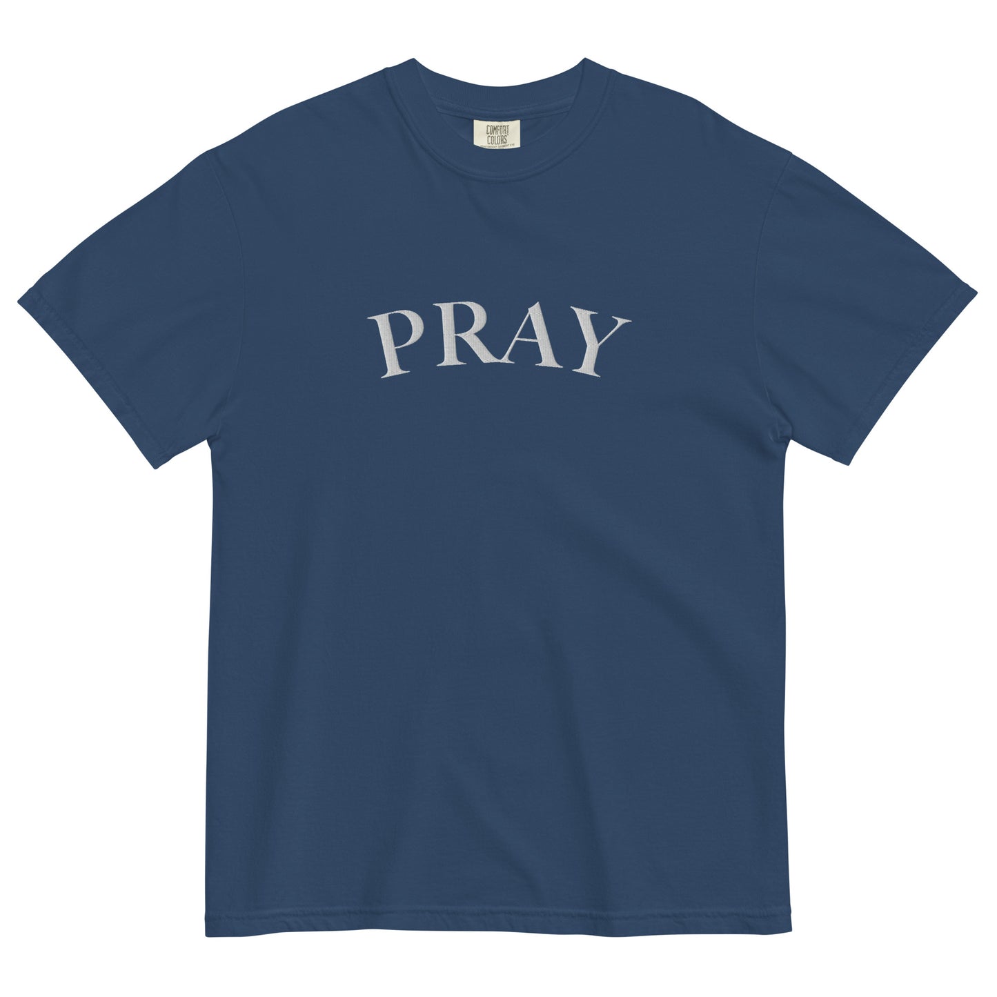 PRAY Unisex garment-dyed heavyweight t-shirt