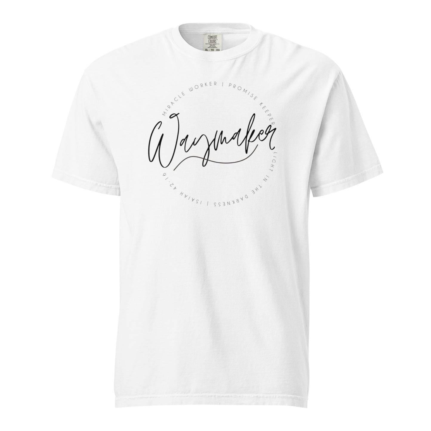 Waymaker Unisex garment-dyed heavyweight t-shirt