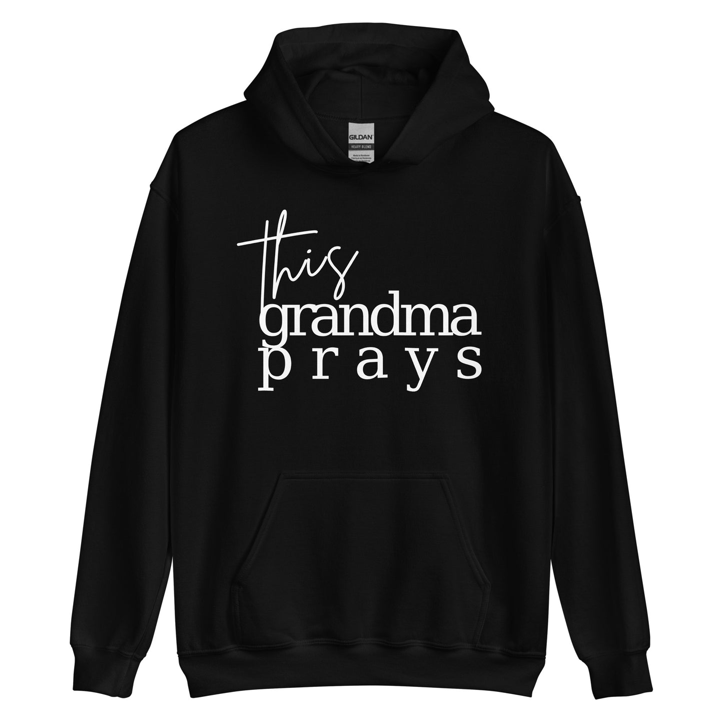 This Grandma Prays Unisex Hoodie