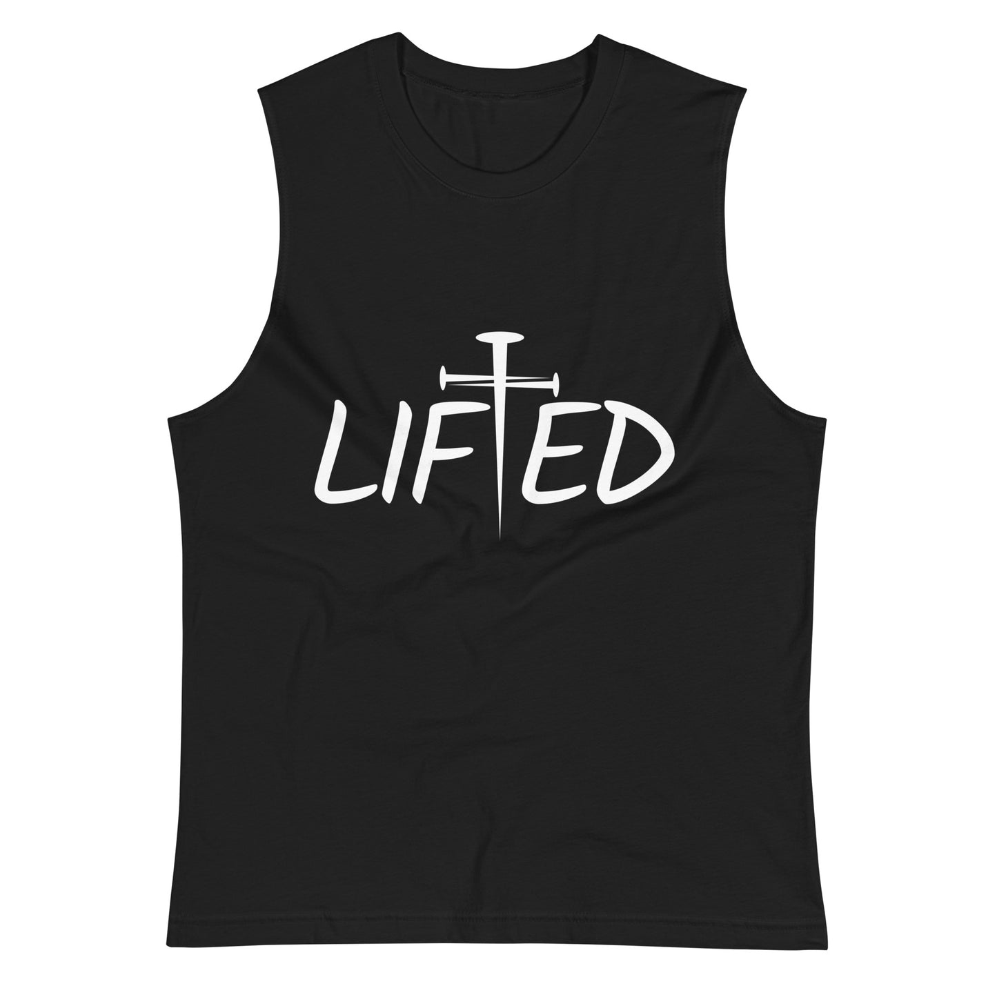 Lifted Muscle Shirt Black