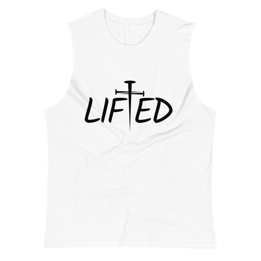 Lifted Muscle Shirt White