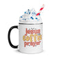 Jesus Coffee Prayer Mug with Color Inside