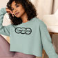 God is Good Crop Sweatshirt