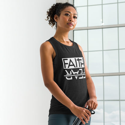 Faith over Fear Ladies’ Muscle Tank