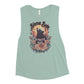 Mama Bear in Prayer Mode Ladies’ Muscle Tank