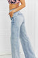 RISEN Full Size Luisa Wide Flare Jeans